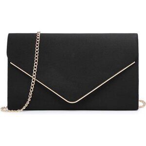 Women Faux Suede Evening Clutch Bags Formal Party Clutches Wedding Purses